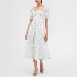 NWT Hill House Home Scarlett Midi Nap Dress